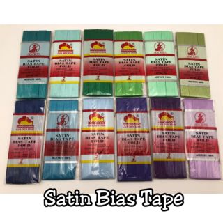 [Shop Malaysia] Senorita Satin Bias Tape / Piping /Lis /Kun (12pcs/set)