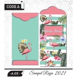 [Shop Malaysia] 3 Pack 30 Keping Sampul Duit Raya Haji Aidiladha 2021 Floral Ready Made Murah Ready Stock Pocket Money Angpow Viral