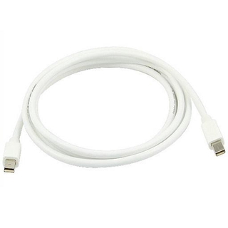 [Shop Malaysia] 1.8M Mini DP Thunderbolt DisplayPort Cable Male to Male for Projector Monitor