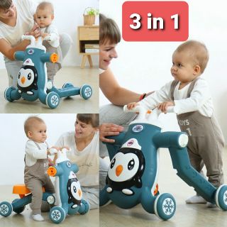 🌈 3 in 1 Walker,Soocter and Tricycle