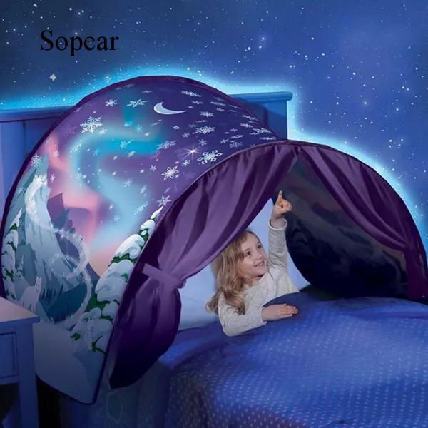 Fashion Foldable Bed Tents for Children Kids Boys Girls Twin Bunk Beds S382