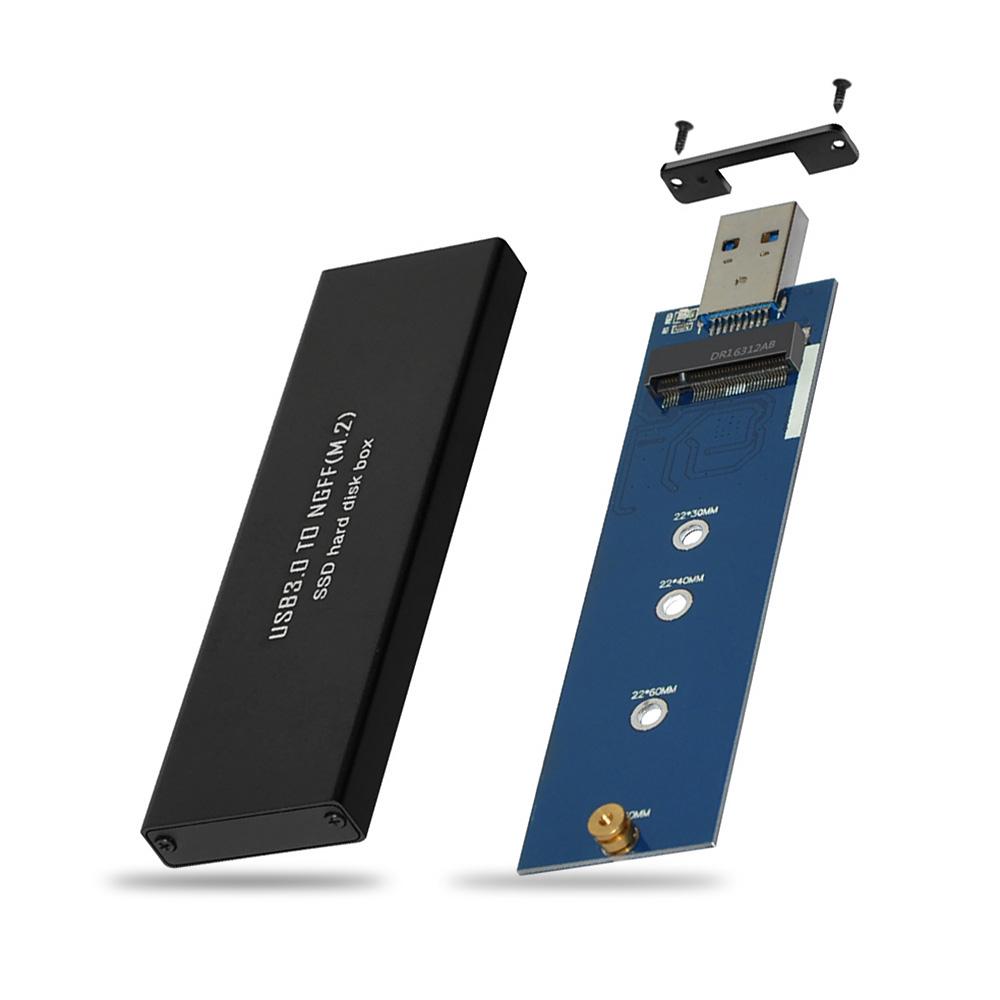 GK-USB3.0 to NGFF M.2 SSD Hard Disk Box External SSD USB Enclosure Storage Case