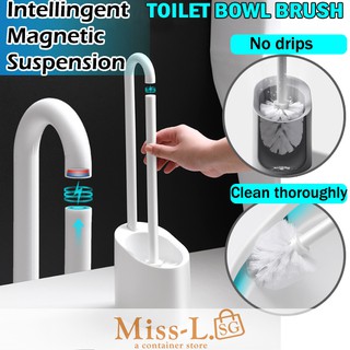 TISKEN-Intellingent Magnetic Suspension Toilet Bowl Cleaning Brush#cleaning brush #brush #cleaning #toilet cleaning