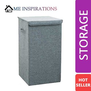 Multupurpose Foldable Storage Laundry Basket | 4 Pastel Color | Large Capacity with Lid