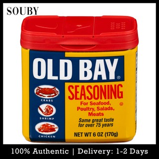 OLD BAY Seasoning - Original - 6 oz (No Artificial Ingredients, GMO Free)