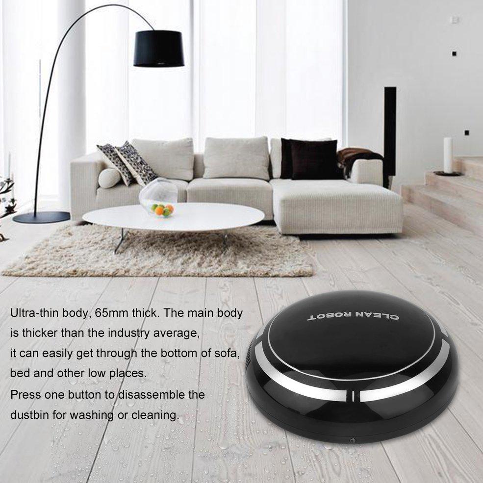 •NEW• Mini Intelligent Electric Automatic Round Smart Sweeping Robot Vacuum Cleaner