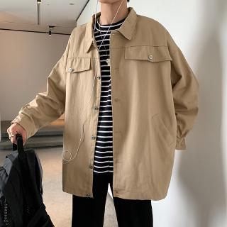 Kim Loose Solid Color Working Jacket