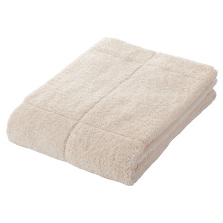 MUJI Organic Cotton Blend Bath Towel Ecru