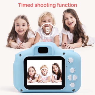 Children's Camera Waterproof 1080P High-Definition Screen Digital Camera Educational Toys Children's Cute Cartoon Camera Outdoor Photography Gift