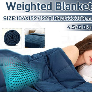 Weighted Blanket Adult Decompression Sleep Aid Pressure Sleep Reduce Anxiety