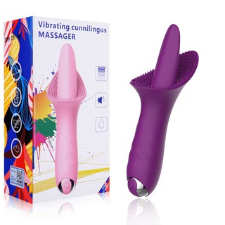 [Sinae] 10 Speed Tongue Vibrators for Women Clitoris Vagina G Spot Massage Female
