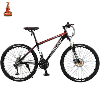 RALEIGH Mountain Bike Variable Speed Male and Female Adult Cross Country Race Car Student Double Shock Absorption Light Bike