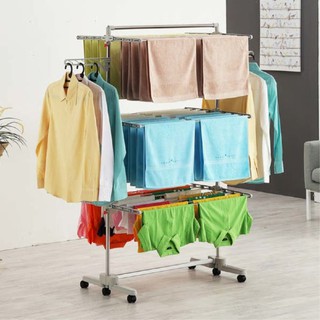 Fortable 6 Layers Washing Clotheslines Drying Rack Laundry Clothes Hanger