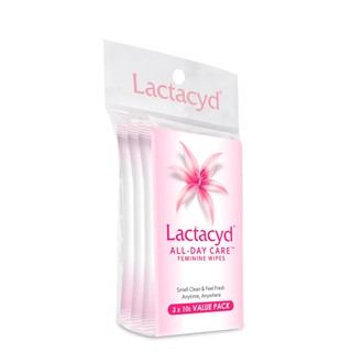 Lactacyd Fem Wipes 3X10'S