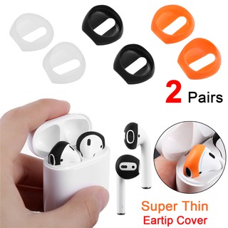 2 pairs Ultra Thin Protective Silicone Case Cover For Apple AirPods Earpods