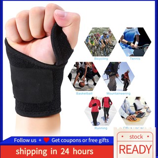 Newlanrode Sports wrist support, wrist brace wrap Sports wrist support protector to reduce carpal tunnel tendonitis arth (1)