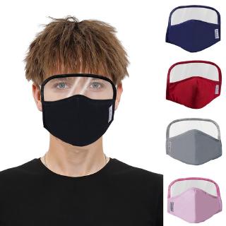 XIE-Mouth mask Cover with shield Adjustable Dust Proof Cute Print Mouth Cover Cotton Mouth Cover Facemask