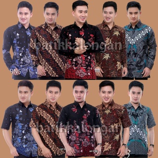 Batik KALONGAN | Batik Shirt Men Uniform Long And Short Arm