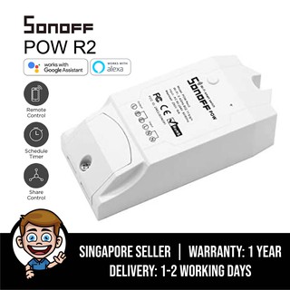 Sonoff Pow R2- WiFi Switch for Energy Usage Power Monitoring