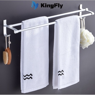2 layer Towel holder Premium Aluminium Towel rack Bathroom holder accessories