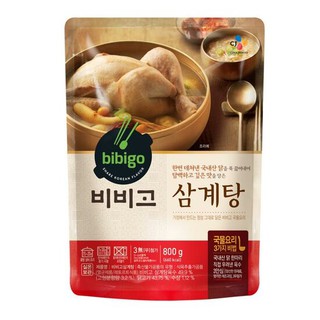 CJ bibigo chicken soup with ginseng 800g Korean Food Mart SINGSINGMART