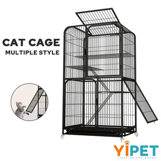 YIPET Ready Stock Cat cage oversized residential cat villa double-layer pet cage 021.sg