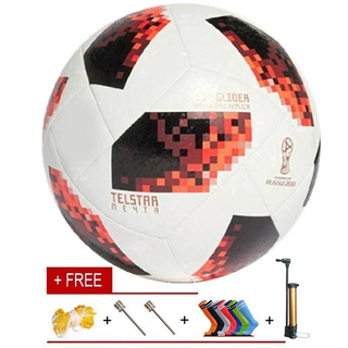 Bola Sepak 2018 World Cup Official Football Anti Slip PU Leather Soccer