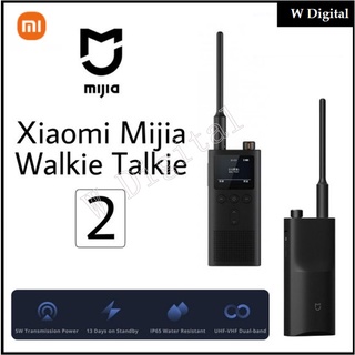 Xiaomi Mijia Walkie talkie 2 IP65 Radio Waterproof And Dust-proof Portable Outdoor Radio Transceiver UVHF Dual Band Inte