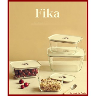 Neoflam Fika Glassware Glass containers Oven safe Dishwasher safe Freezer safe