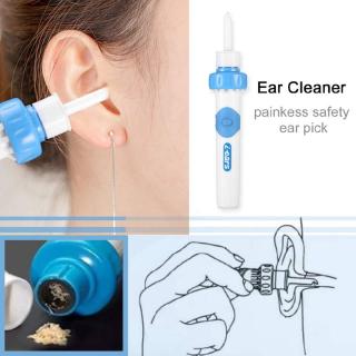 Electric Cordless Safe Vibration Painless Vacuum Ear Wax Pick Cleaner Remover Ear-Cleaning Device Dig Wax Earpick