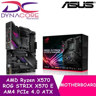 DYNACORE - ASUS AMD Ryzen X570 ROG STRIX X570 E AM4 PCIe 4.0 ATX Gaming Motherboard