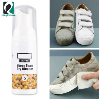 White Shoes Cleaner Whiten Refreshed Polish Cleaning Tool Casual Shoe Sneakers 50ml