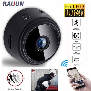 【Ready Stock】 1080P HD Mini IP WIFI Camera Camcorder Wireless Home Security DVR Night Vision 【Rauun】