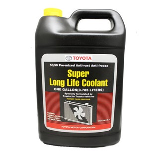 Toyota Super Long Life Coolant (3.785 Liters) Made in USA 08889-80082