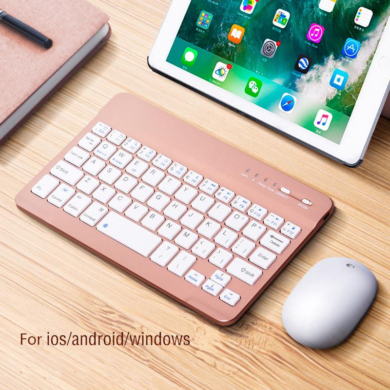 Mini Bluetooth Wireless Keyboard For Phone Tablet iPad
