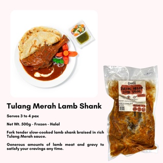 Tulang Merah Lamb Shank Frozen Halal Read to Eat