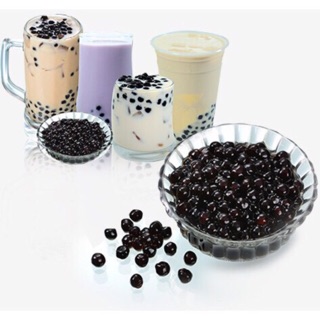 [Shop Malaysia] Bubble Black Pearl Jelly Topping 1kg ( Blackpearl ) Dry Pearl - tapioca black pearl { Boba Pearl } 1kg Halal