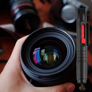 【Ele】3 in 1 Kit Lens Cleaner Pen Dust Cleaner For DSLR VCR DC Camera