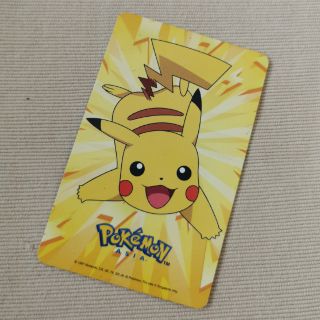 Pokemon pikachu ezlink card