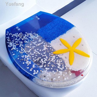 ▲✓Nordic resin toilet seat household UVO type universal old-fashioned thickened silent color cover<