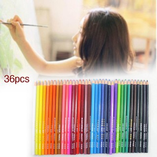 36 Color Pencils Art Drawig Non-toxic Natural Environment Color persistence