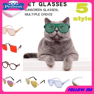 ★〓PetBest〓★5 Styles Pet Glasses Blinds Cat Glasses Windproof Cat Sunglasses Funny Dog Accessories Plastic Transparent