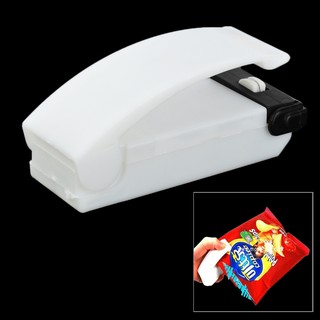 Mini Portable Handy Plastic Bag Sealer - White (2*AA)