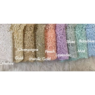1METER BORDER LACE SEQUIN
