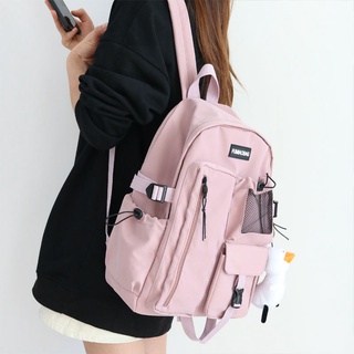 Korean StyleinsBag Female HarajukuulzzangStudent Large Capacity Workwear Retro Easy Matching Backpack Travel Backpack
