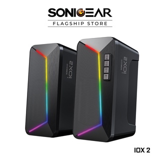 SonicGear iOX 2 Stereo Bluetooth 2.0 Speaker | Enhance Bass | RGB Lighting Effects