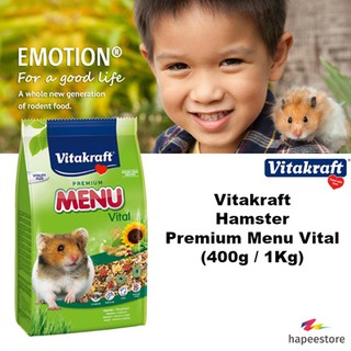 Vitakraft Hamster Premium Menu Vital (400g / 1Kg)