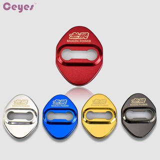 Ceyes Ceyes Car Door Lock Cover for Honda Mugen Power Protective Case Car Styling 4pcs/lot