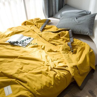 100% washed cotton summer quilts/comfort 150x200cm 180x220cm 200x230cm sizes
