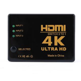 ❀☞3x1 Rectangle HDMI Switch 4k x 2k 3D HDMI Switcher Hub Port Switches HD1080p